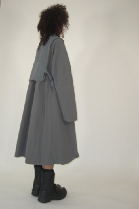 ECO GIL LONG COAT w/VEST -GRAY(BAMBOO CHARCOAL)- *Last1